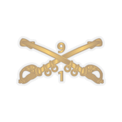 Kiss-Cut Stickers - Army - 1st Squadron, 9th Cavalry Branch wo Txt X 300