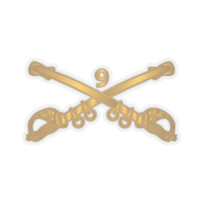 Kiss-Cut Stickers - Army - 9th Cavalry Branch wo Txt
