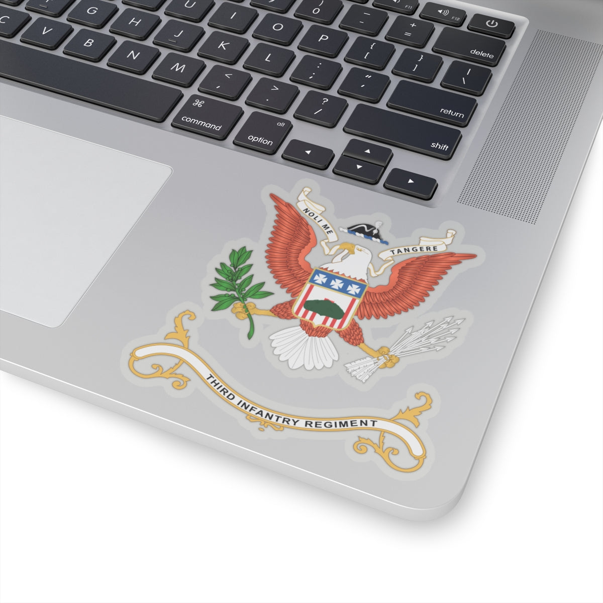 Kiss-Cut Stickers - Army - Regimental Colors -3rd Infantry wo Flag X 300