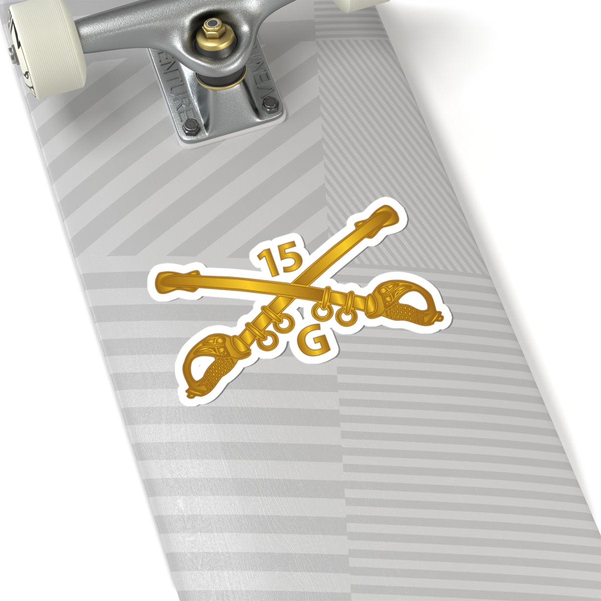 Kiss-Cut Stickers - Army - G Troop - 15th Cavalry Branch wo Txt