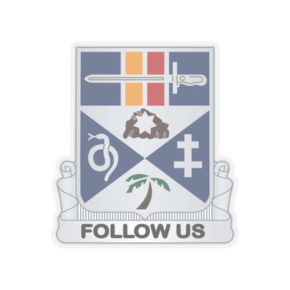 Kiss-Cut Stickers - 293rd Infantry Regiment - DUI wo Txt