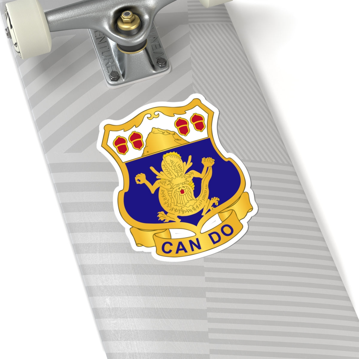 Kiss-Cut Stickers - Army - 15th Infantry Regiment - DUI wo Txt X 300