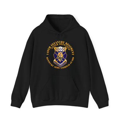 Unisex Heavy Blend™ Hooded Sweatshirt - Army -  149th Infantry Regiment - KYARNG - COA X 300