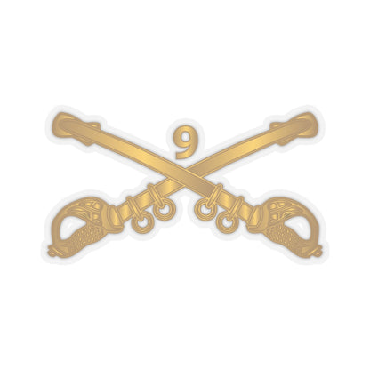 Kiss-Cut Stickers - Army - 9th Cavalry Branch wo Txt