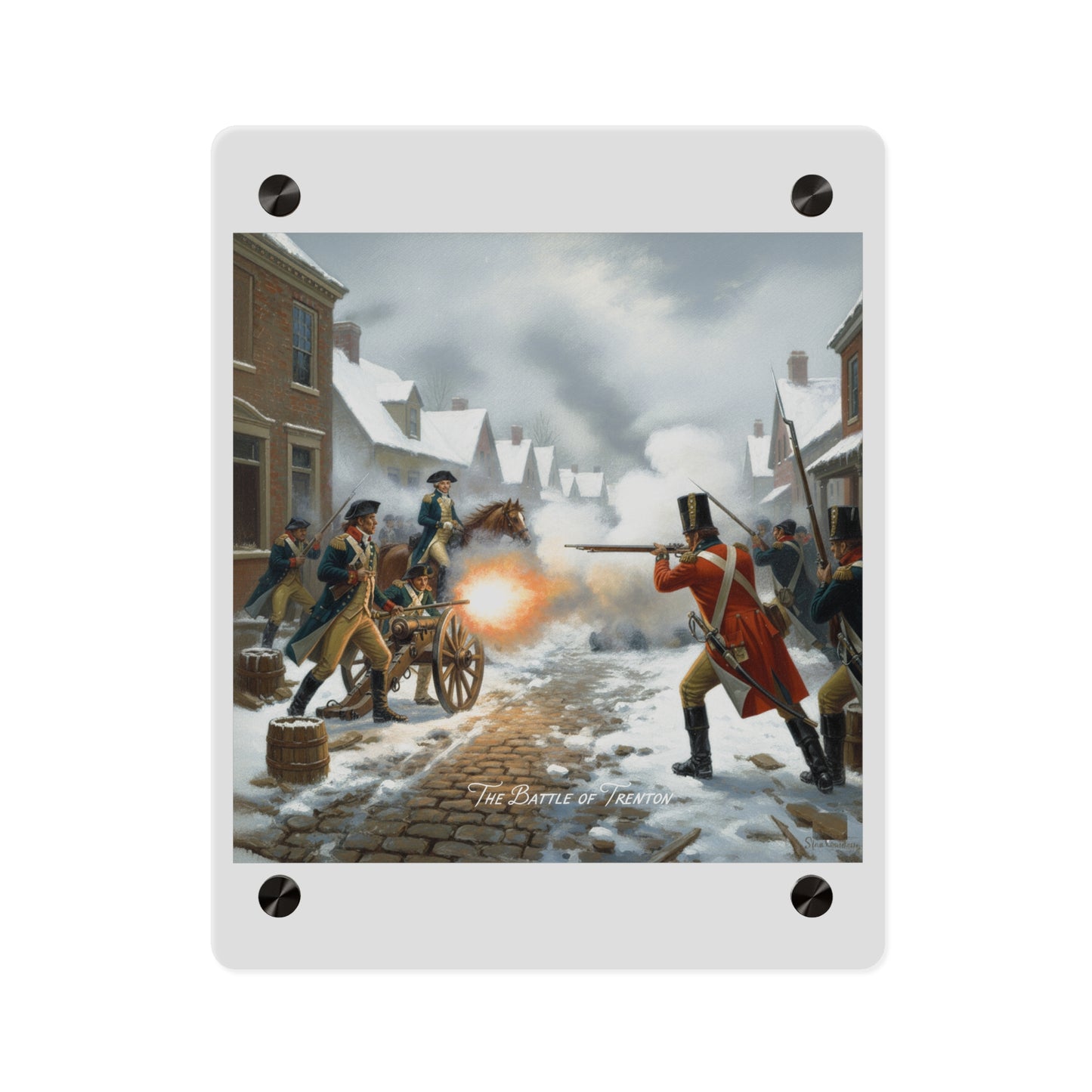 Acrylic Wall Art Panel - Battle of Trenton