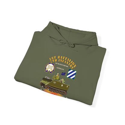 Unisex Heavy Blend™ Hooded Sweatshirt - Army - 1st Bn 7th Infantry - Aschaffenburg FRG - M113 APC  - CottonBalers X 300
