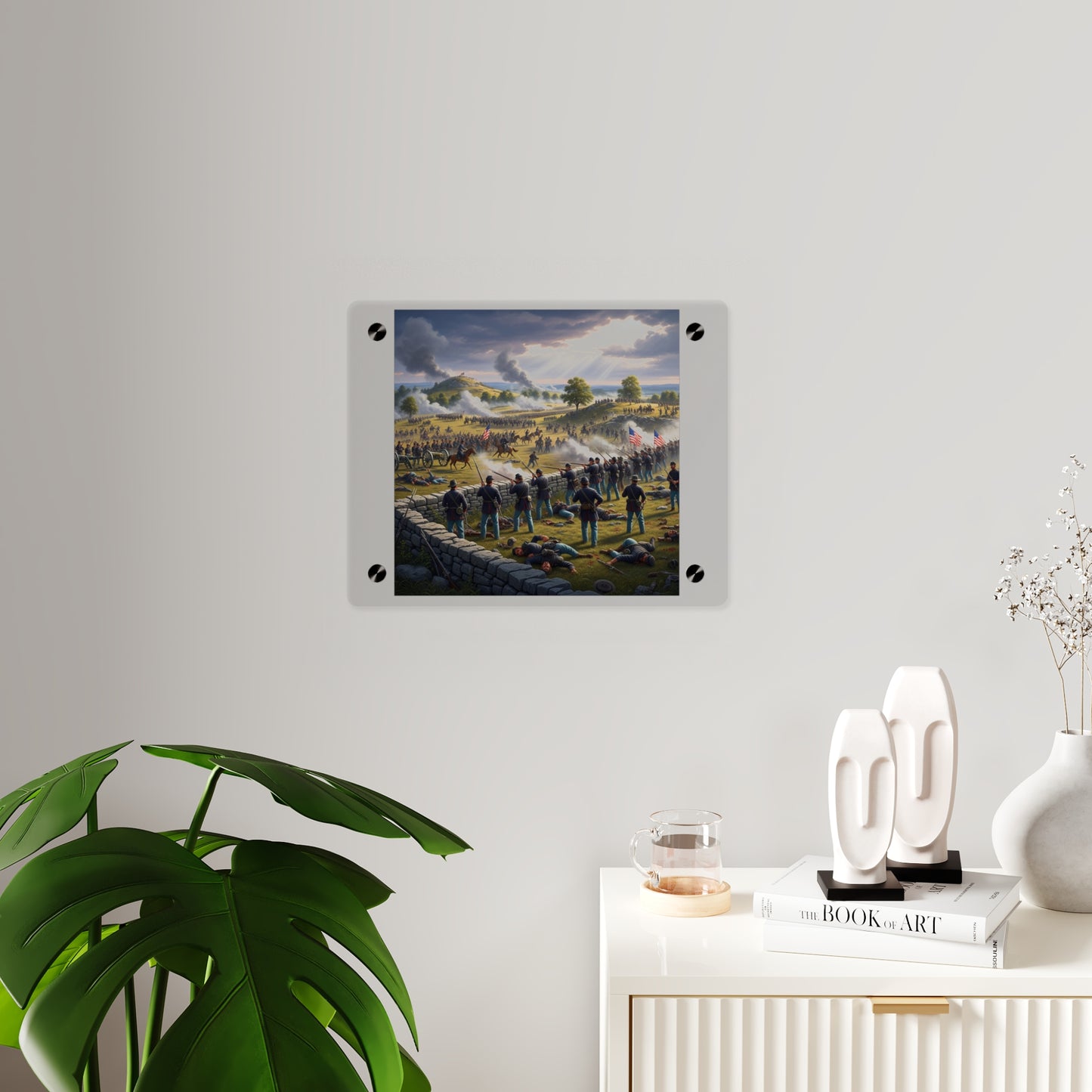 Acrylic Wall Art Panel - Battle of Gettysburg