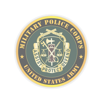 Kiss-Cut Stickers - Army - Military Police Corps Regimental Crest - United States Army