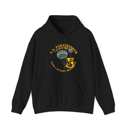 Unisex Heavy Blend™ Hooded Sweatshirt - Army - US Paratrooper - 91st Cavalry Regiment X 300