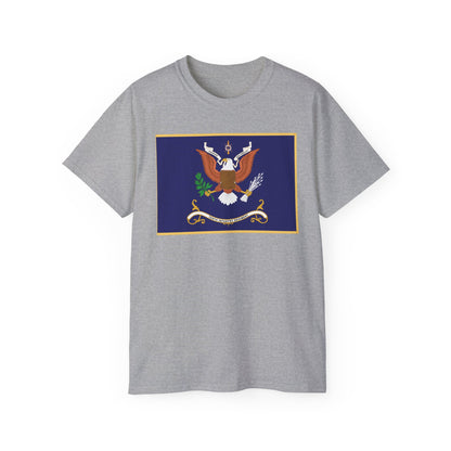 Unisex Ultra Cotton Tee - Regimental Colors  - 10th Infantry Regiment  X 300