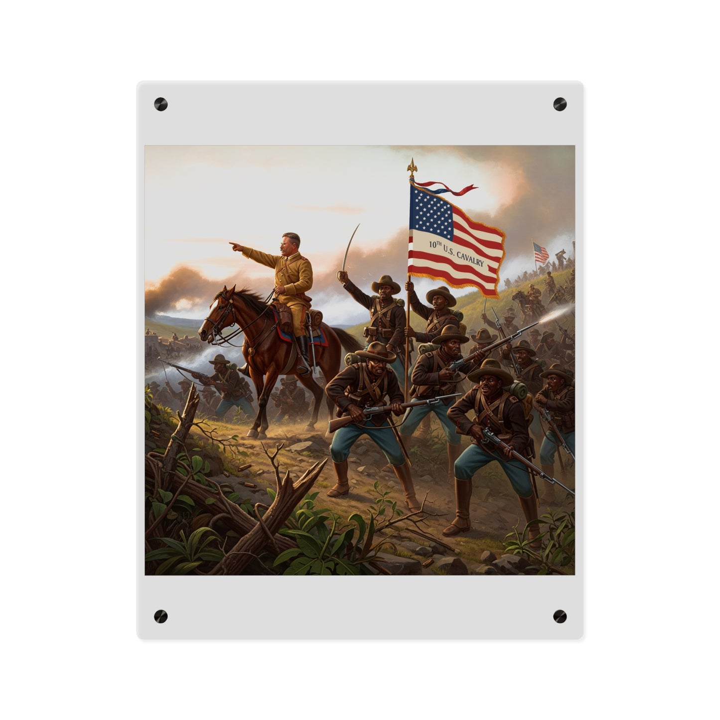 Acrylic Wall Art Panel - Charge up JanJuan Hill