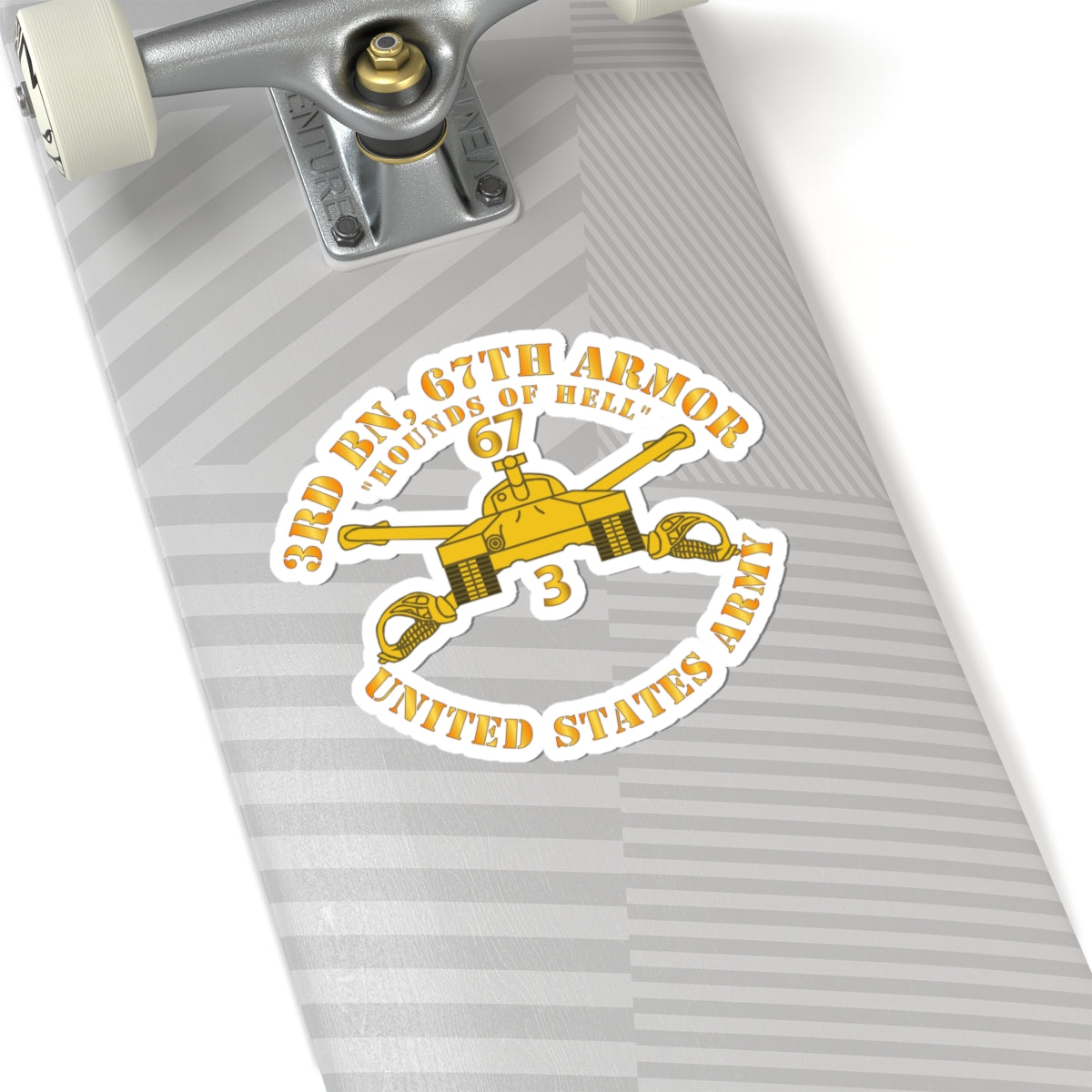 Kiss-Cut Stickers - Army - 3rd Bn 67th Armor - Armor Branch