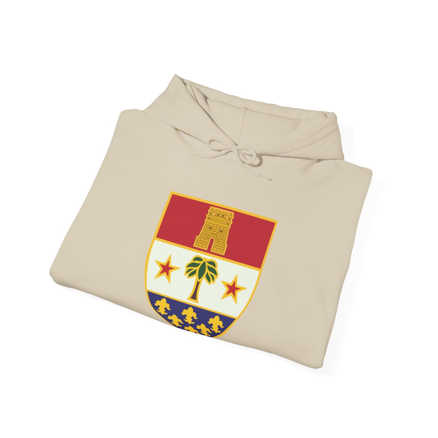 Unisex Heavy Blend™ Hooded Sweatshirt - Army - 110th Infantry Regiment wo Txt X 300