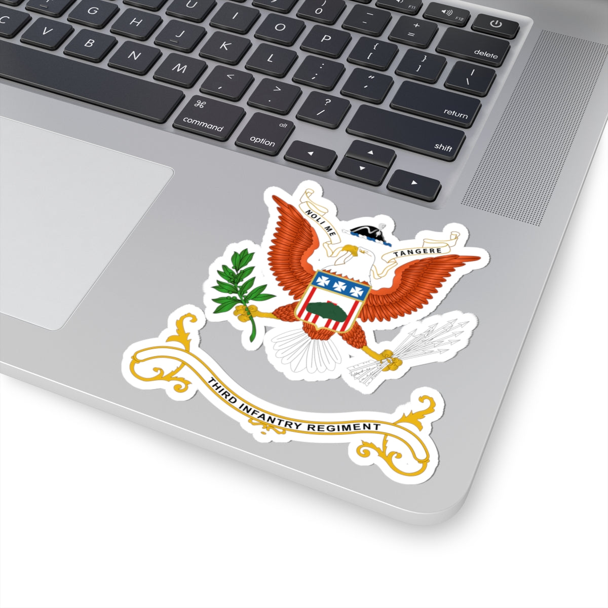 Kiss-Cut Stickers - Army - Regimental Colors -3rd Infantry wo Flag X 300