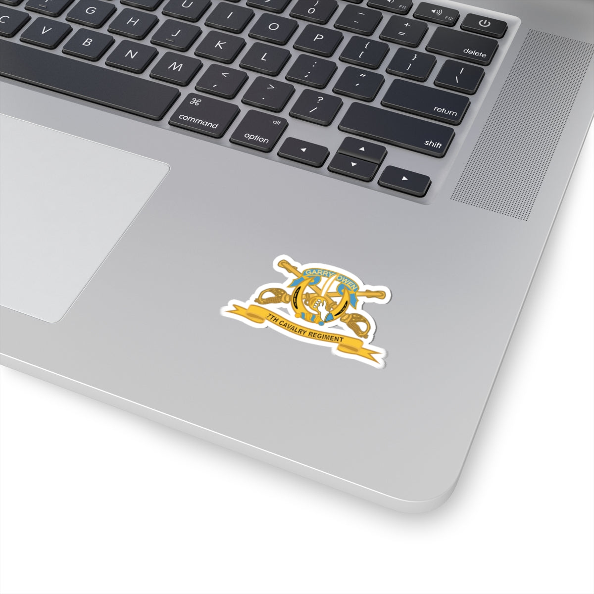 Kiss-Cut Stickers - Army  - 7th Cavalry Regiment w Br - Ribbon X 300