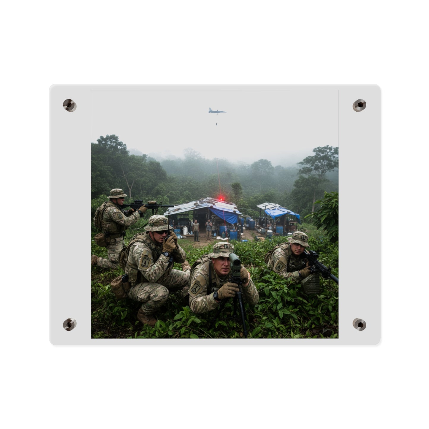 Acrylic Wall Art Panel - Jungle lab