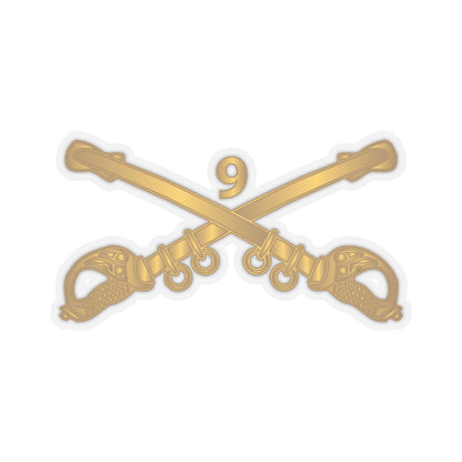 Kiss-Cut Stickers - Army - 9th Cavalry Branch wo Txt
