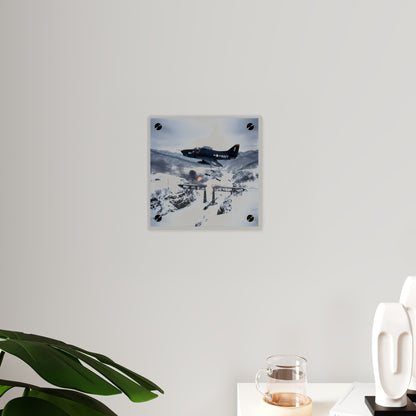 Acrylic Wall Art Panel - Attack at Majon-ni and Samdong-ni during Korean War