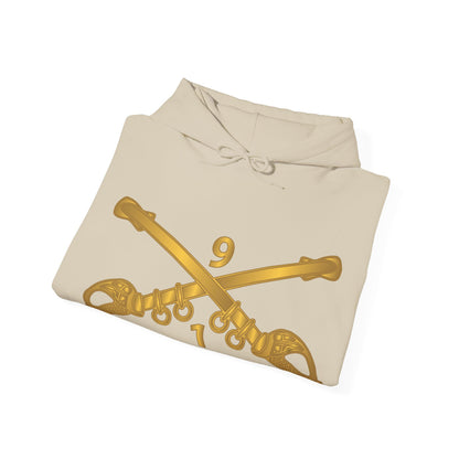 Unisex Heavy Blend™ Hooded Sweatshirt - Army - 1st Squadron, 9th Cavalry Branch wo Txt X 300