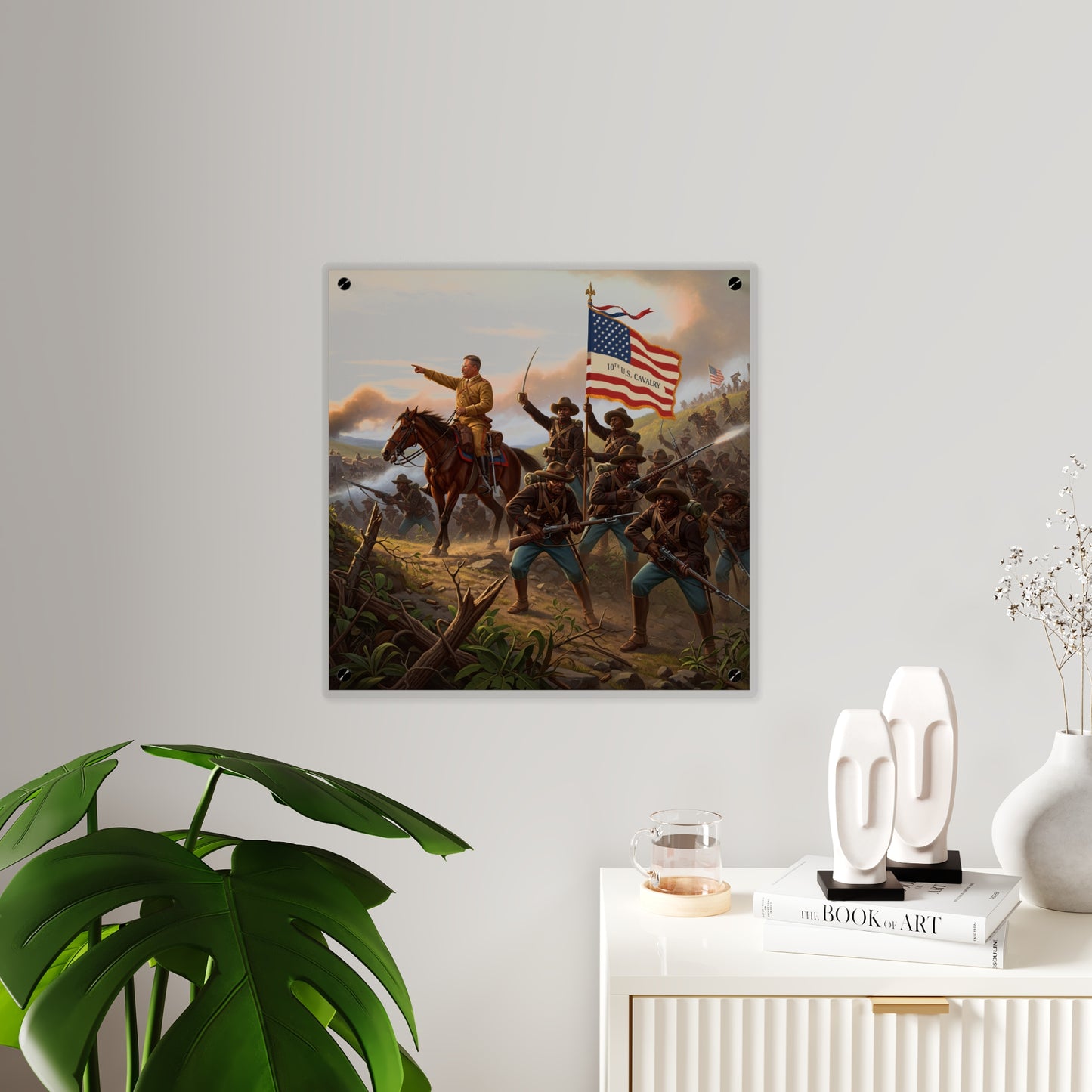 Acrylic Wall Art Panel - Charge up JanJuan Hill