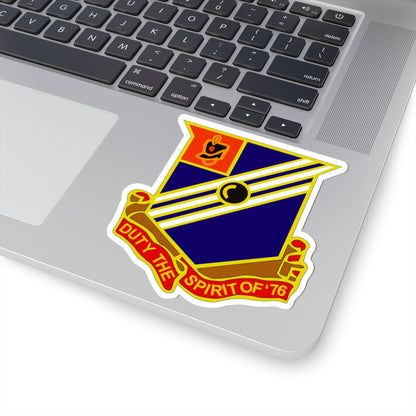 Kiss-Cut Stickers -  Army - 76th Field Artillery Regiment wo Txt X 300
