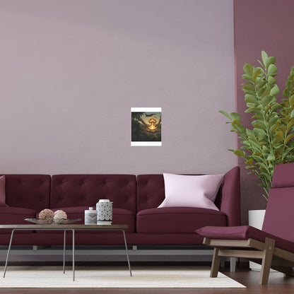Indoor and Outdoor Silk Posters - Jungle Drug Lab Destruction w Explosions