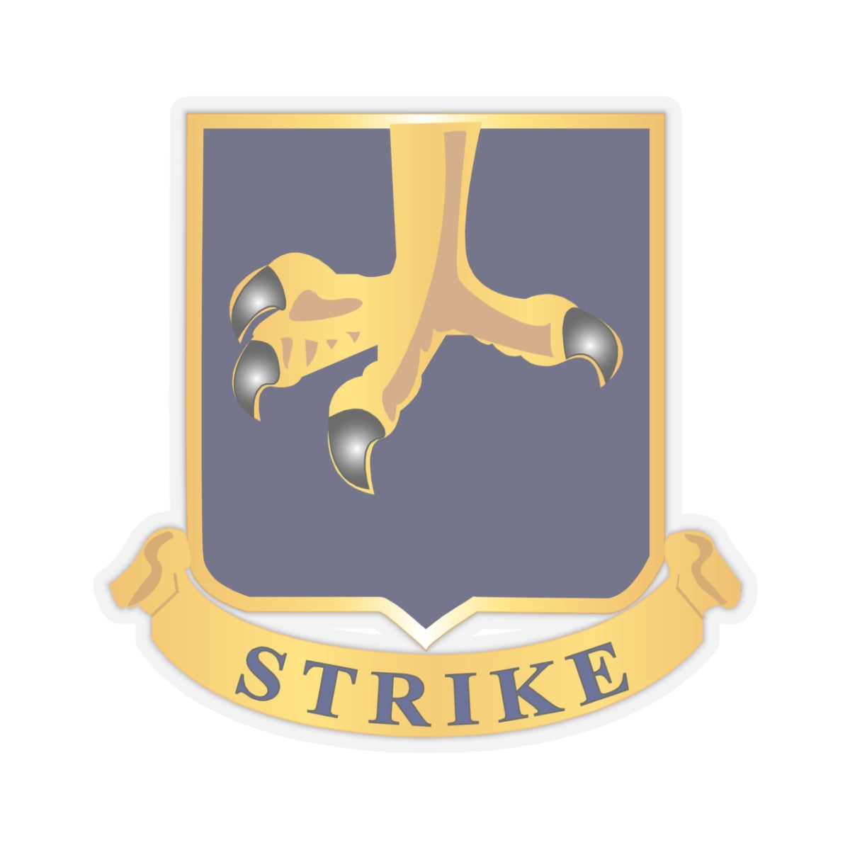 Kiss-Cut Stickers - Army - 502nd Infantry Regt - DUI wo txt