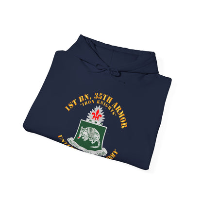 Unisex Heavy Blend™ Hooded Sweatshirt - Army - 1st Bn, 35th Armor - Iron Knights - DUI - V1 X 300