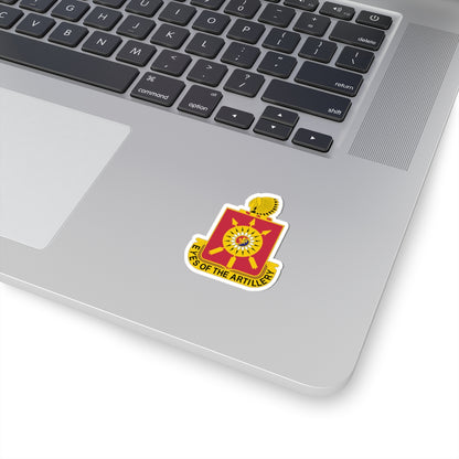 Kiss-Cut Stickers - Army - 171st Field Artillery Regiment - DUI wo Txt X 300