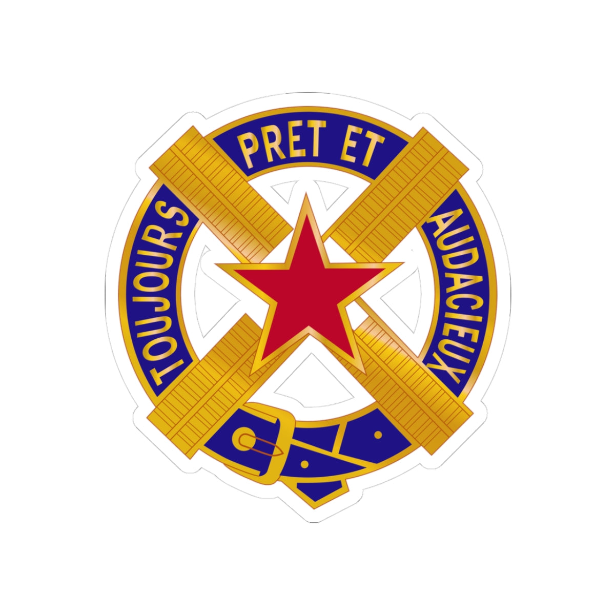Kiss-Cut Stickers - Army  - 303rd Armored Cavalry Regiment wo Txt