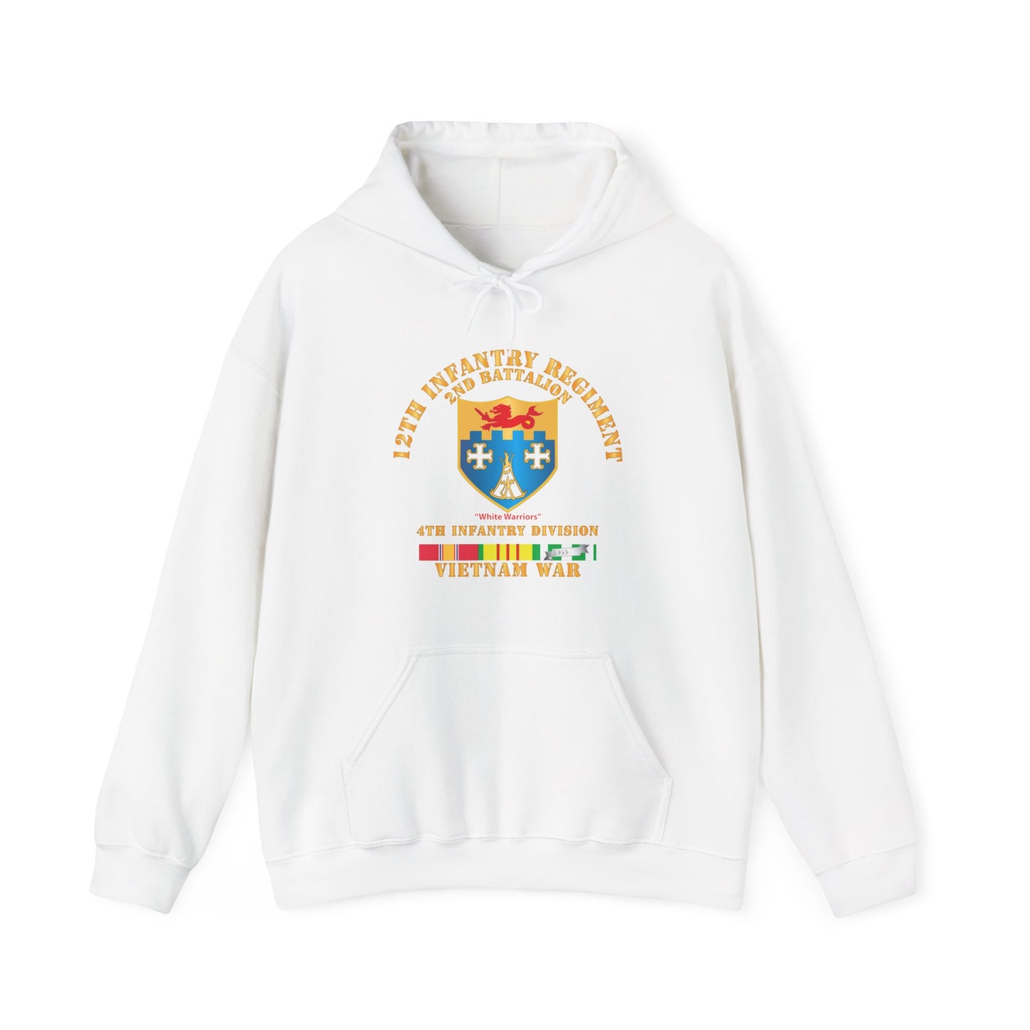 Unisex Heavy Blend™ Hooded Sweatshirt - Army - 2nd Bn 12th Inf w VN Svc Ribbons X 300