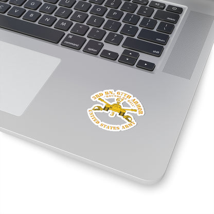 Kiss-Cut Stickers - Army - 3rd Bn 67th Armor - Armor Branch