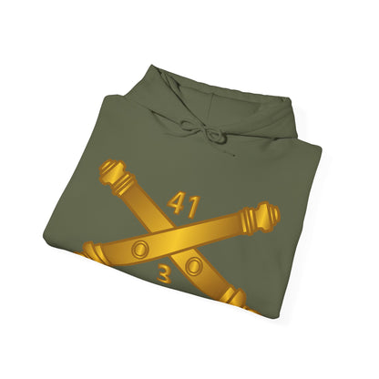 Unisex Heavy Blend™ Hooded Sweatshirt - Army - 3rd Bn 41st Artillery  w Branch X 300