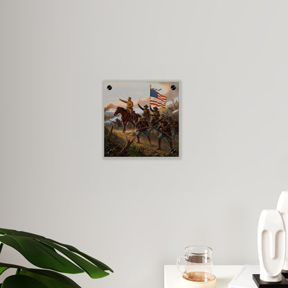 Acrylic Wall Art Panel - Charge up JanJuan Hill