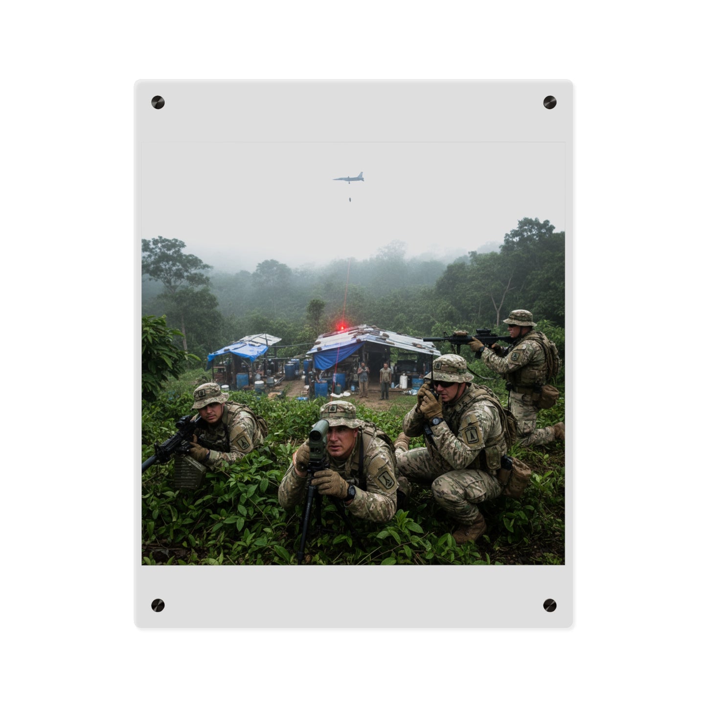 Acrylic Wall Art Panel - Jungle lab