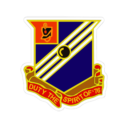 Kiss-Cut Stickers -  Army - 76th Field Artillery Regiment wo Txt X 300