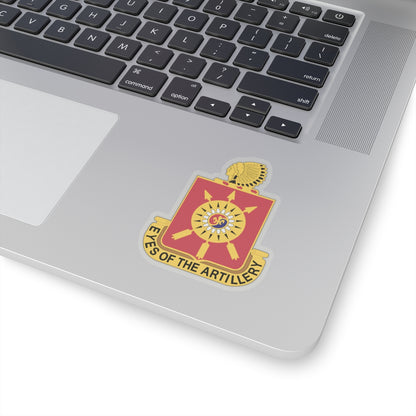 Kiss-Cut Stickers - Army - 171st Field Artillery Regiment - DUI wo Txt X 300