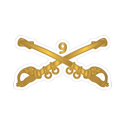 Kiss-Cut Stickers - Army - 9th Cavalry Branch wo Txt