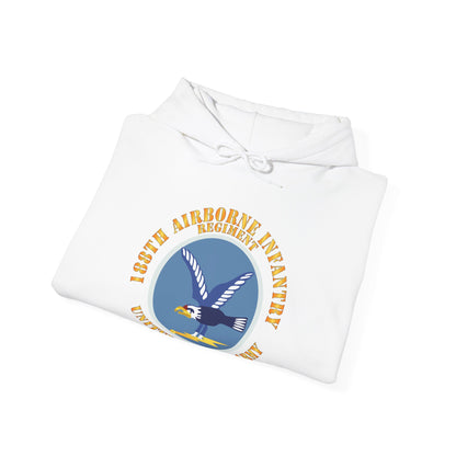 Unisex Heavy Blend™ Hooded Sweatshirt - Army  - 188th Airborne Infantry Regiment - SSI X 300