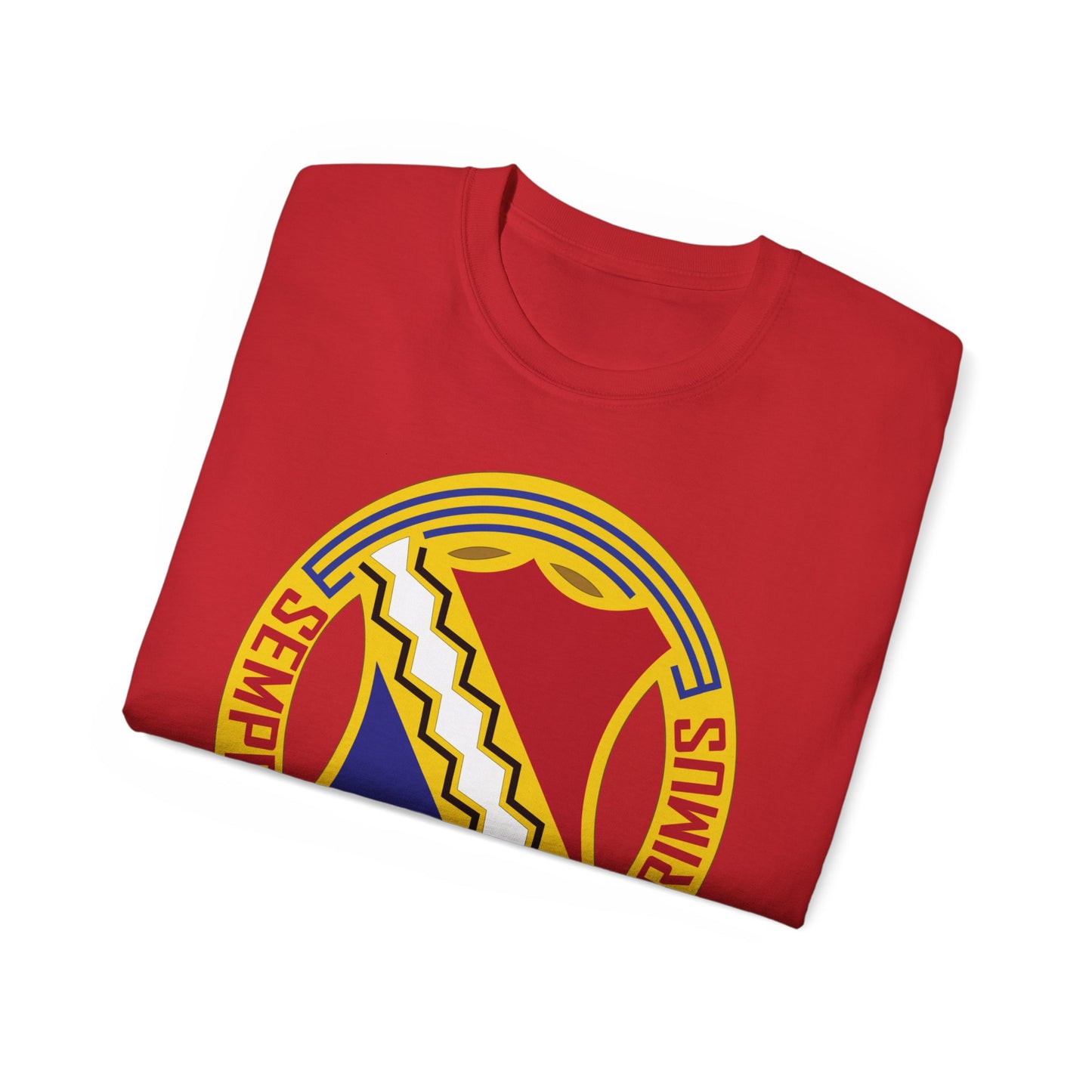 Unisex Ultra Cotton Tee - DUI  - 1st Infantry Regiment  X 300