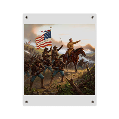 Acrylic Wall Art Panel - Charge up JanJuan Hill