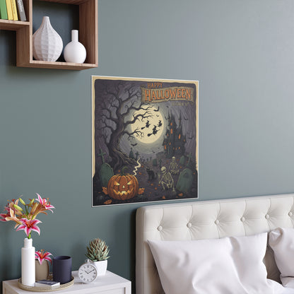 Indoor and Outdoor Silk Posters - Halloween