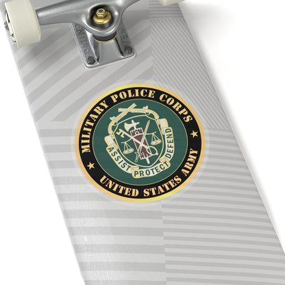 Kiss-Cut Stickers - Army - Military Police Corps Regimental Crest - United States Army