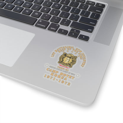 Kiss-Cut Stickers - Army - 1st Battalion, 9th Infantry - Manchus - Keep Up the Fire - Camp Hovey Korea - Toko-ri X 300