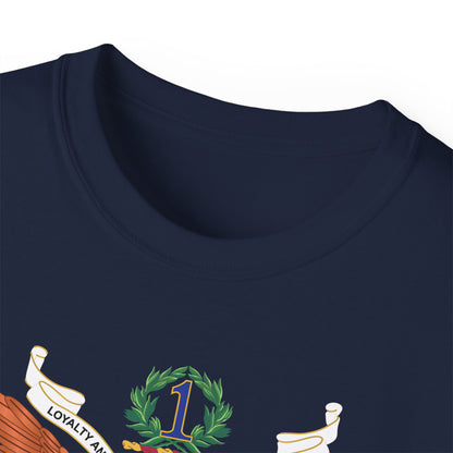 Unisex Ultra Cotton Tee - Army - Regimental Colors - 1st Infantry Regiment X 300