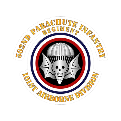 Kiss-Cut Stickers - Army - 502nd PIR - 101st Airborne Division