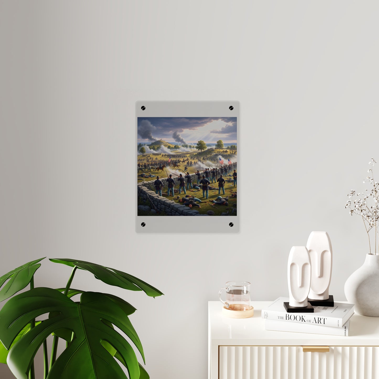 Acrylic Wall Art Panel - Battle of Gettysburg