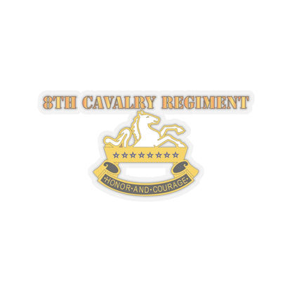 Kiss-Cut Stickers - Army - 8th Cavalry Regiment
