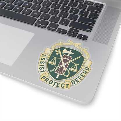 Kiss-Cut Stickers - Military Police Corps Regimental DUI wo Txt