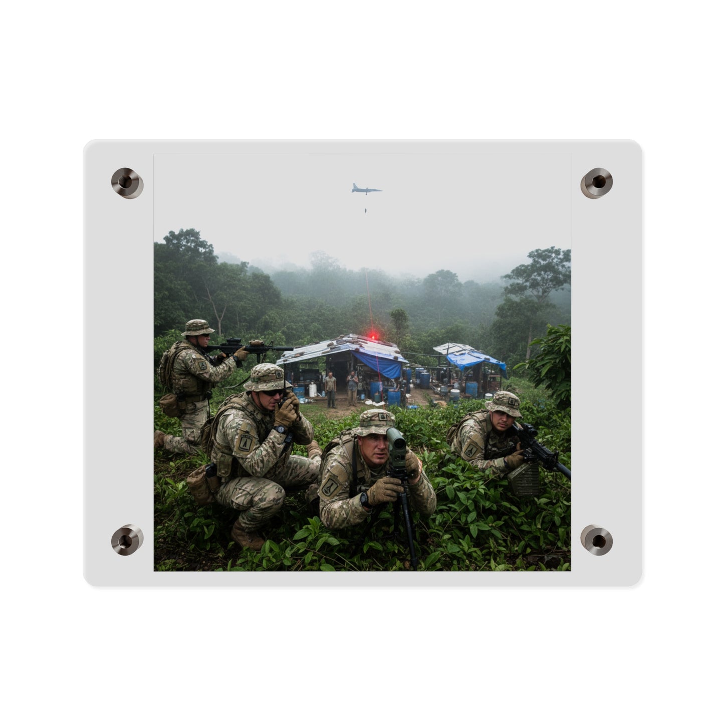 Acrylic Wall Art Panel - Jungle lab